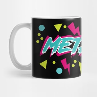 80s Ironic Hipster Metal Mug